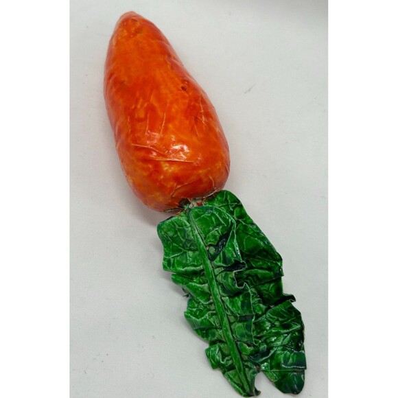 LOT OF 6 Paper Mache Staging Vegetables Veggies-Papier Fake Decorative Prop Food - Picture 6 of 13